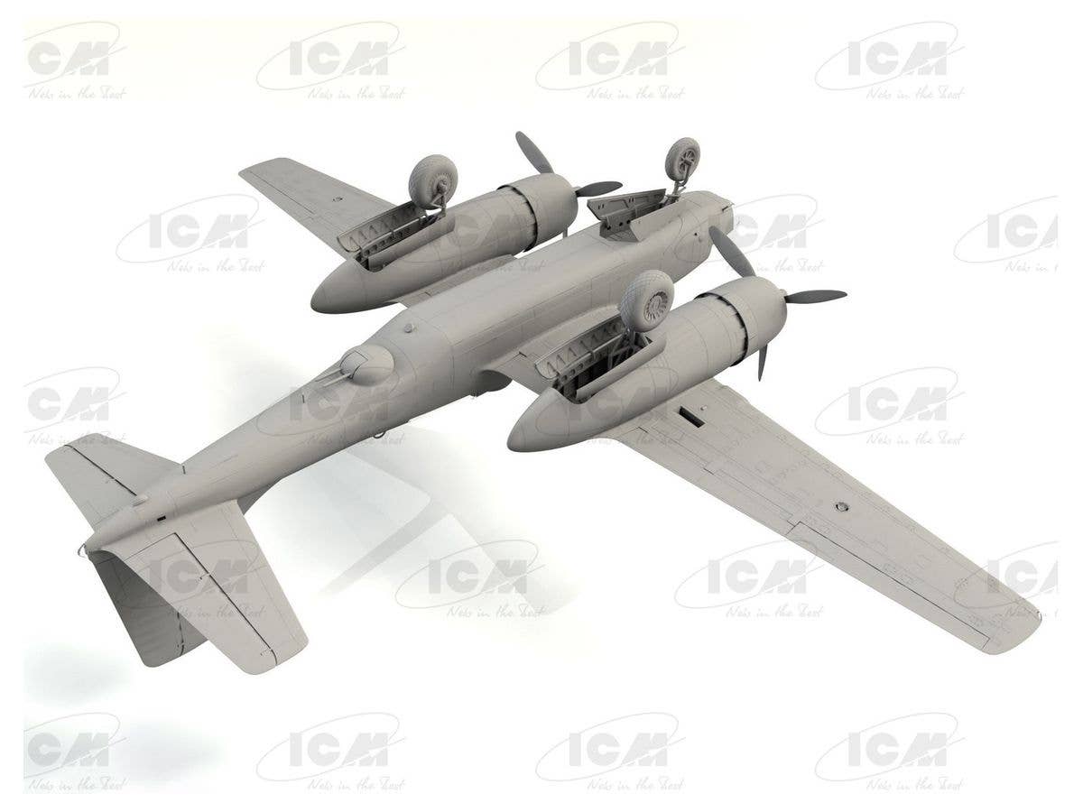 ICM 1/48 A-26C-15 Invader with pilots and ground personnel | 4823044408603