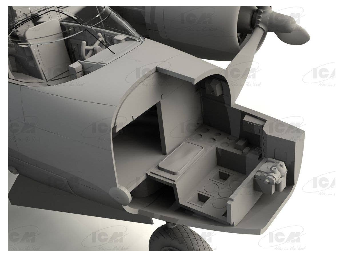 ICM 1/48 A-26C-15 Invader with pilots and ground personnel | 4823044408603