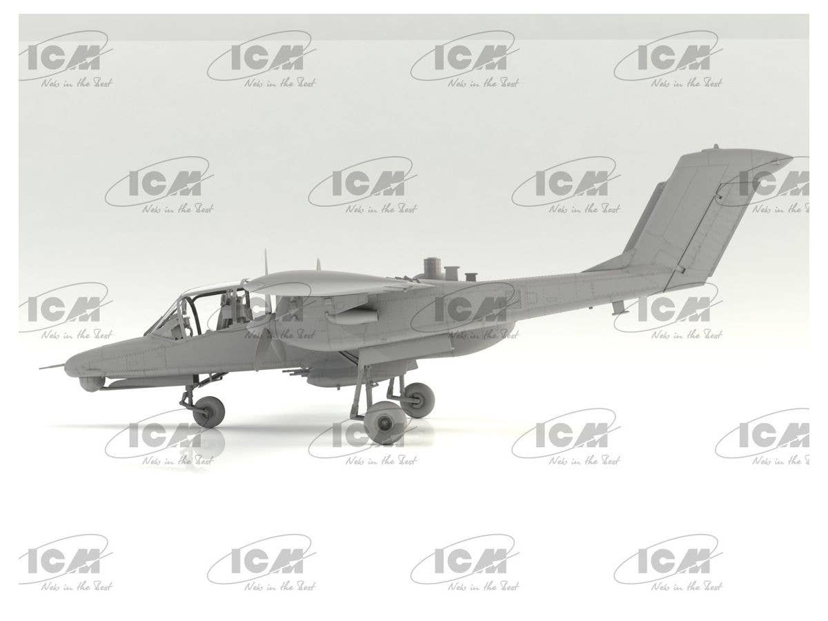 ICM 1/48 OV-10D+ Bronco, US Attack Aircraft | 4823044407729