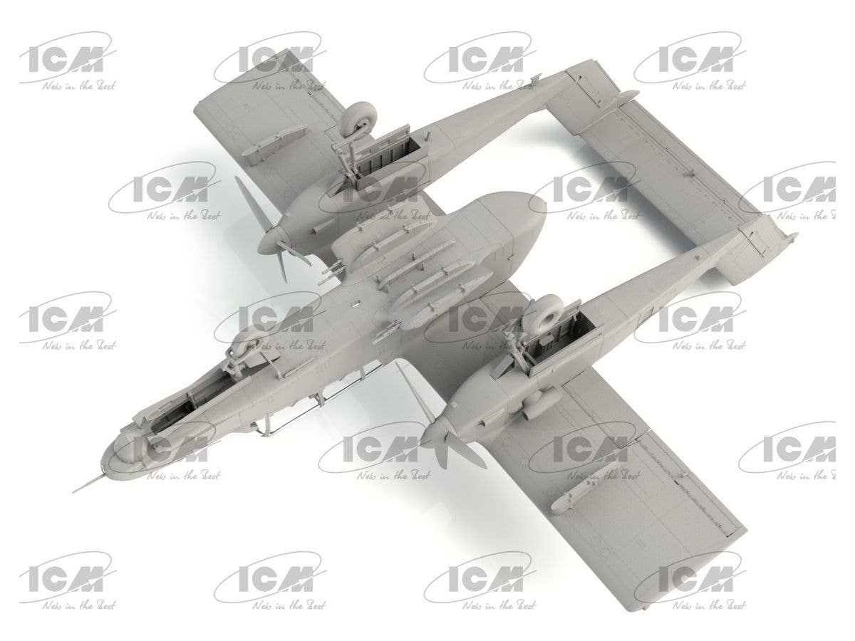 ICM 1/48 OV-10D+ Bronco, US Attack Aircraft | 4823044407729