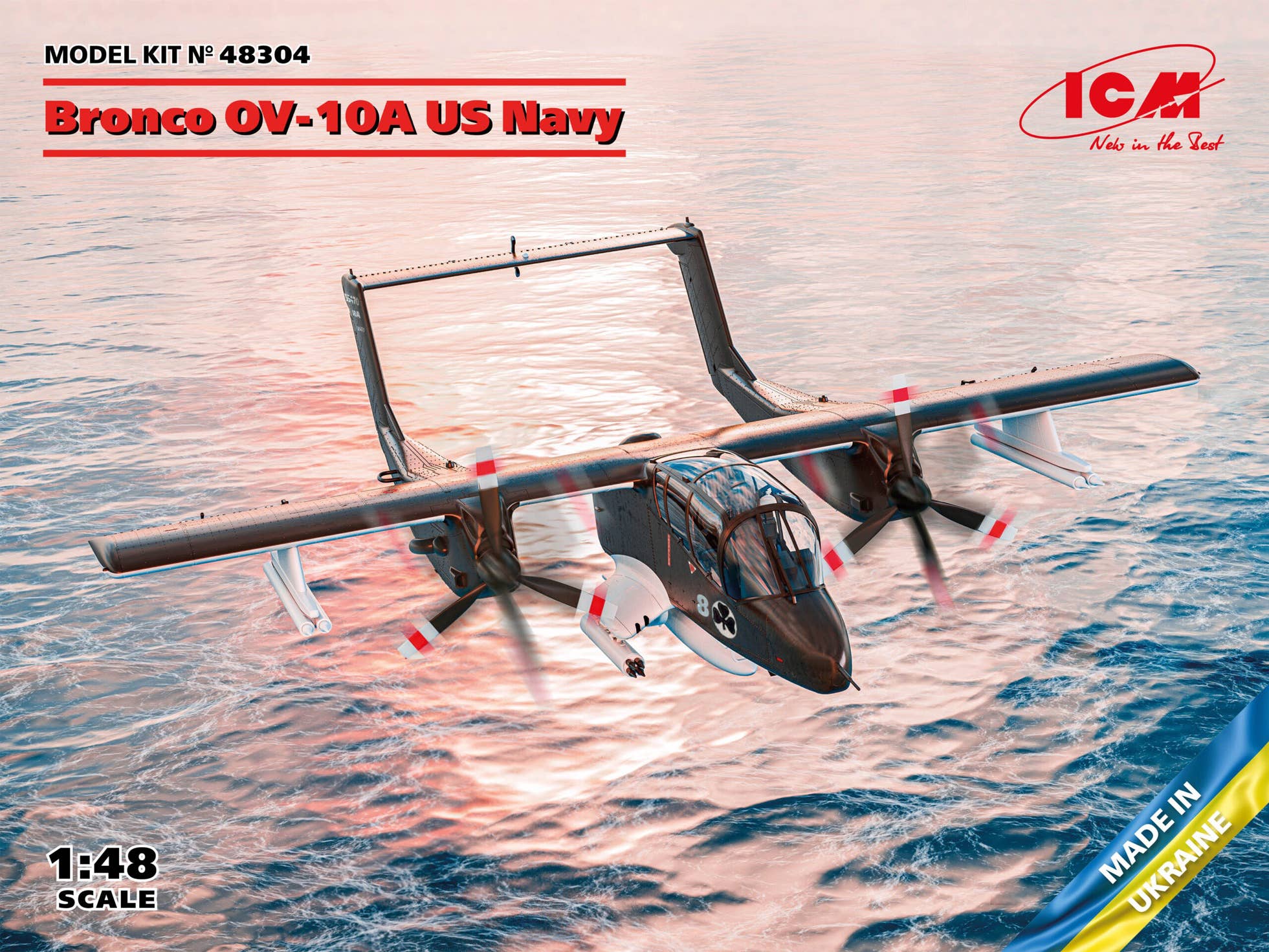 ICM 1/48 Bronco OV-10A US Navy | 4823044408658