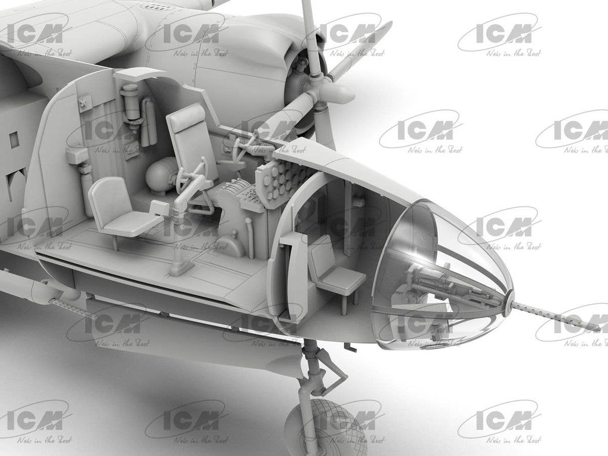 ICM 1/48 B-26B Marauder, WWII American Bomber (100% new molds), Aircraft | 4823044409457