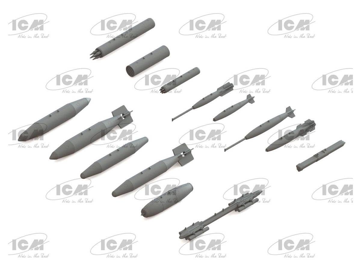 ICM 1/48 US Aviation Armament (100% new molds) | 4823044407682