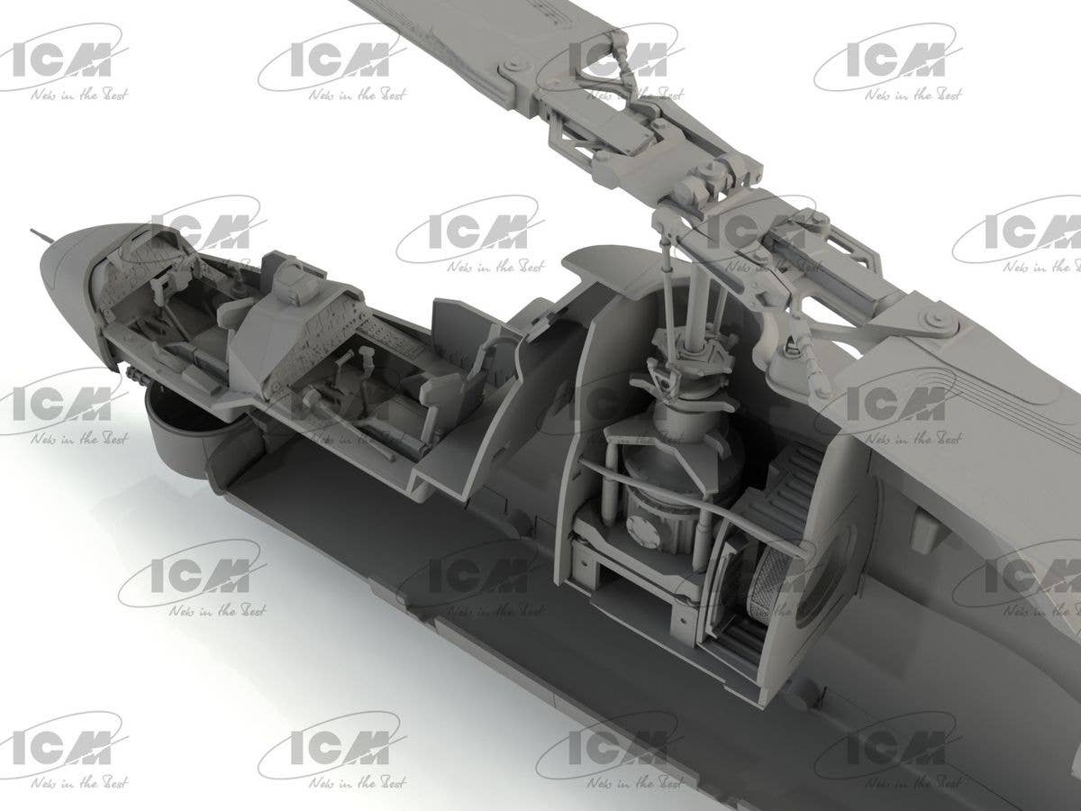 ICM 1/35 AH-1G Cobra (late production), US Attack Helicopter (100% new molds) | 4823044409556