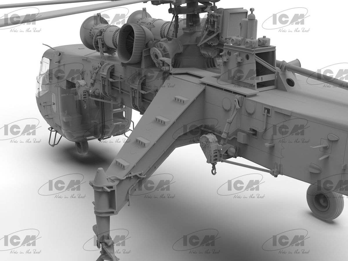 ICM 1/35 Sikorsky CH-54A Tarhe, US Heavy Helicopter (100% new molds), Aircraft | 4823044408764