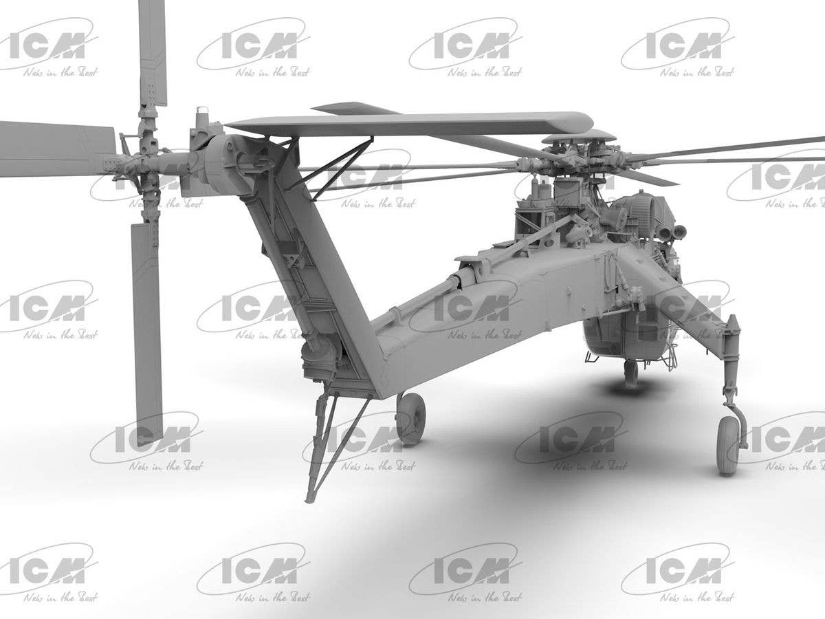 ICM 1/35 Sikorsky CH-54A Tarhe, US Heavy Helicopter (100% new molds), Aircraft | 4823044408764
