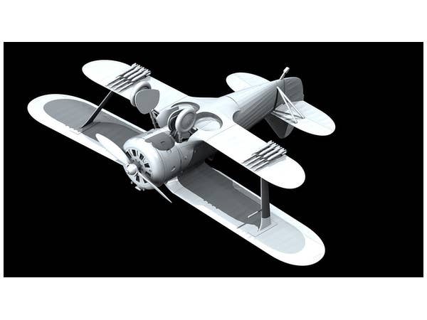 ICM 1/72 I-153 'Chaika', WWII Soviet Biplane Fighter | 4823044402557