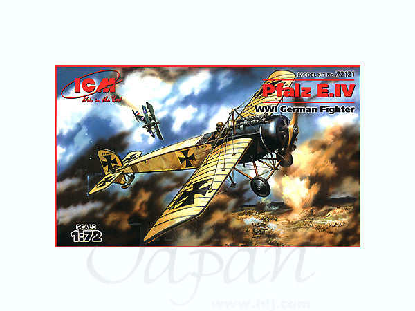 ICM 1/72 Pfalz E.IV, WWI German Fighter | 4823044400119