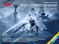 ICM 1/72 The Ghost of Kyiv MiG-29 of Ukrainian Air Force, Special New Item | 4823044409242