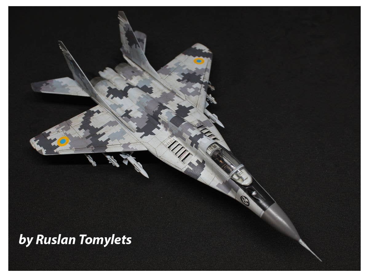 ICM 1/72 The Ghost of Kyiv MiG-29 of Ukrainian Air Force, Special New Item | 4823044409242