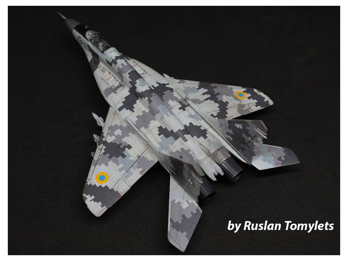 ICM 1/72 The Ghost of Kyiv MiG-29 of Ukrainian Air Force, Special New Item | 4823044409242