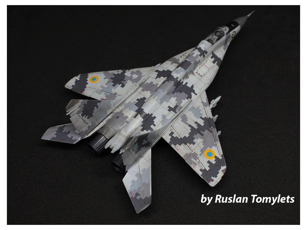 ICM 1/72 The Ghost of Kyiv MiG-29 of Ukrainian Air Force, Special New Item | 4823044409242