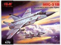 ICM 1/72  Mikoyan-31B, Russian Heavy Interceptor Fighter | 4823044400126