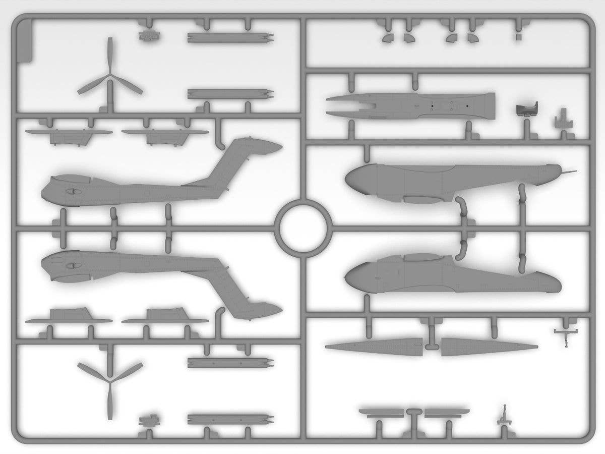 ICM 1/72 OV-10А Bronco, US Attack Aircraft (100% new molds), Aircraft | 4823044409341