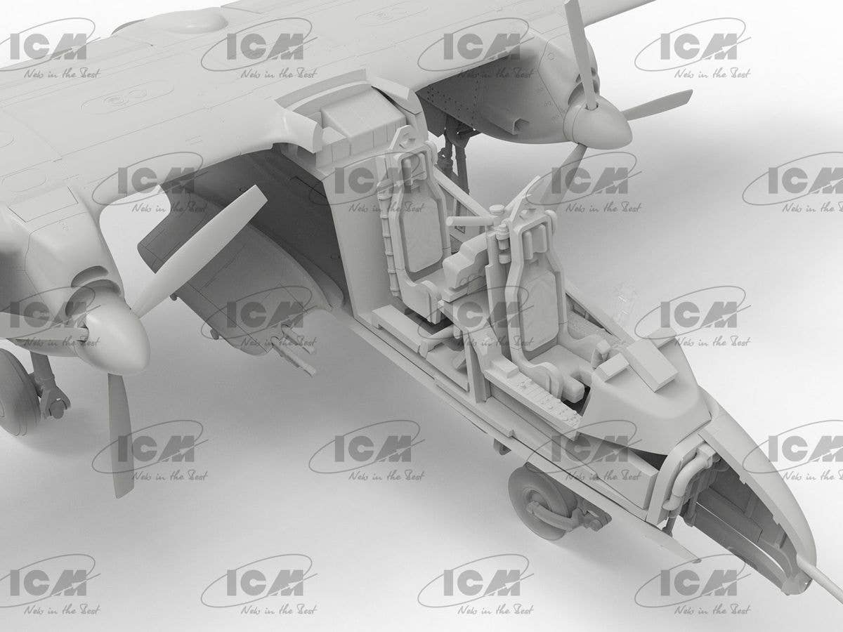 ICM 1/72 OV-10А Bronco, US Attack Aircraft (100% new molds), Aircraft | 4823044409341