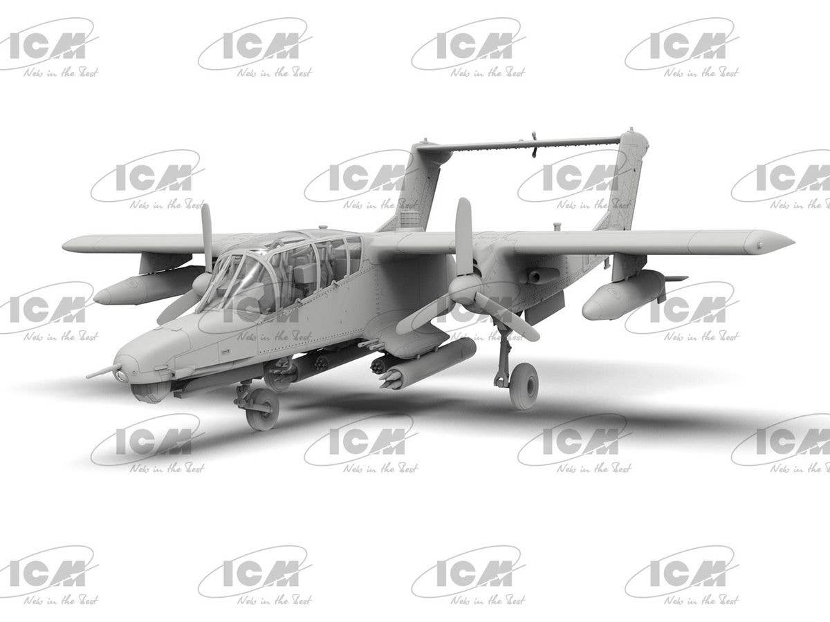 ICM 1/72 OV-10D+ Bronco, US attack and observation aircraft | 4823044409358