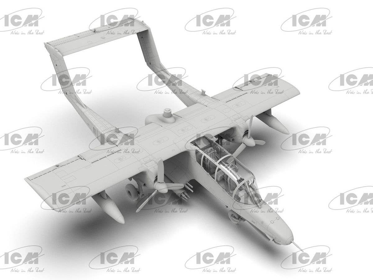 ICM 1/72 OV-10D+ Bronco, US attack and observation aircraft | 4823044409358