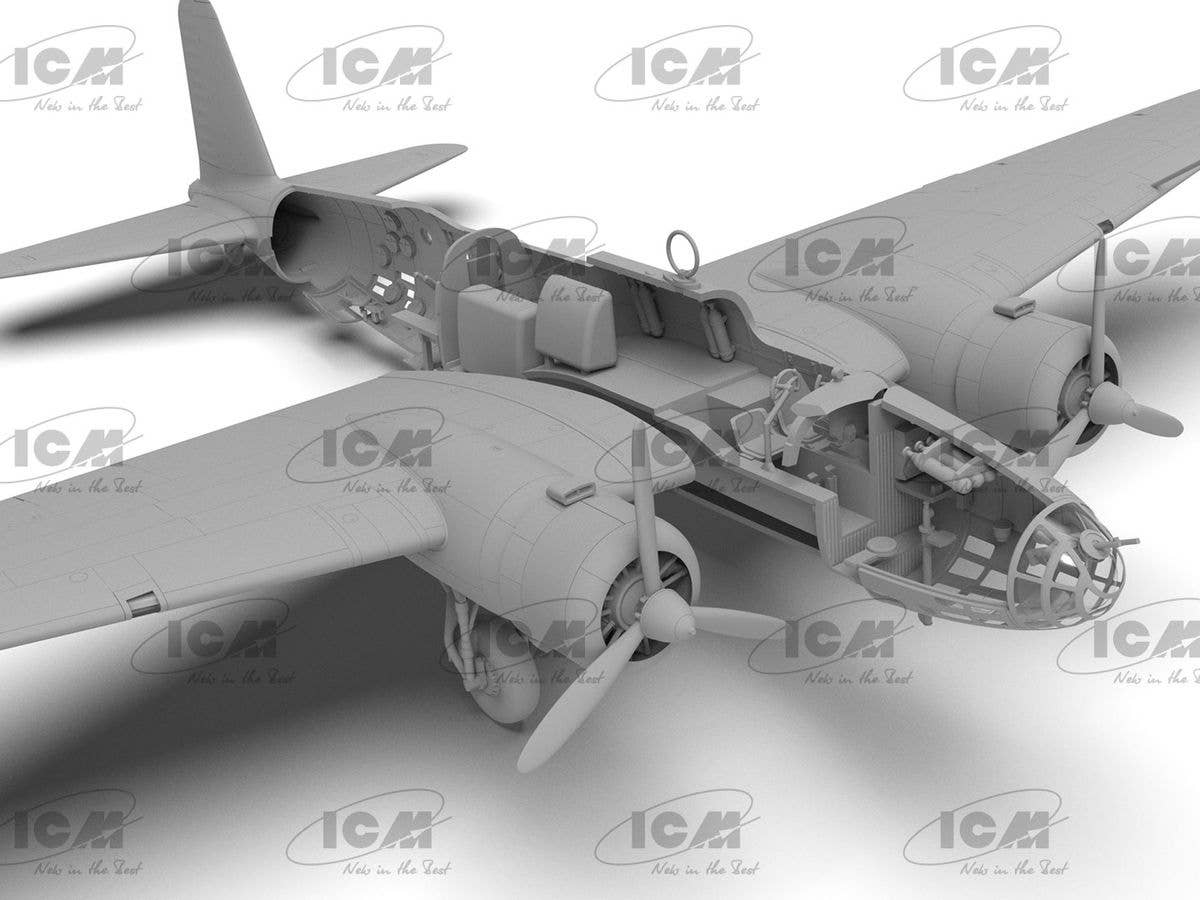 ICM 1/72 Ki-21-Ib 'Sally', Japanese Heavy Bomber | 4823044408528