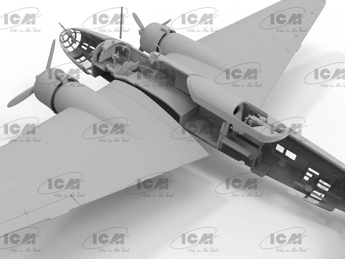 ICM 1/72 Ki-21-Ib 'Sally', Japanese Heavy Bomber | 4823044408528