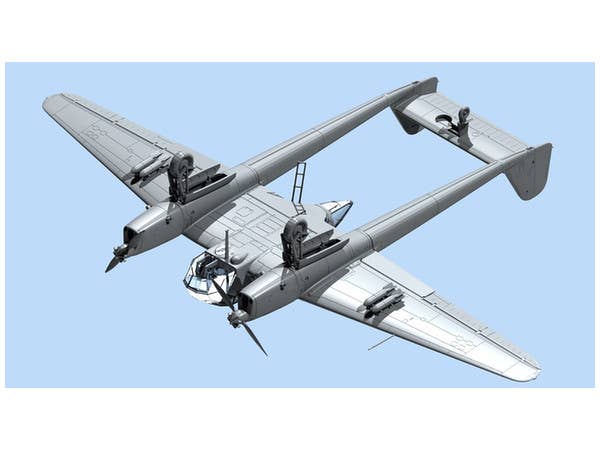ICM 1/72 FW 189A-1, WWII German Reconnaissance Plane | 4823044404261