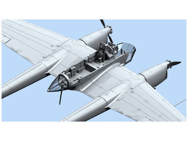 ICM 1/72 FW 189A-1, WWII German Reconnaissance Plane | 4823044404261