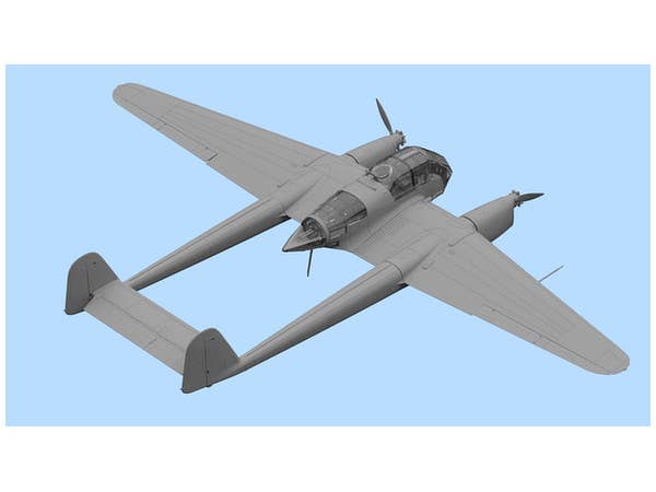 ICM 1/72 FW 189A-2, WWII German Reconnaissance Plane | 4823044404254