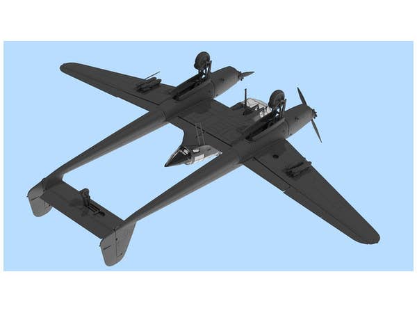 ICM 1/72 FW 189A-2, WWII German Reconnaissance Plane | 4823044404254