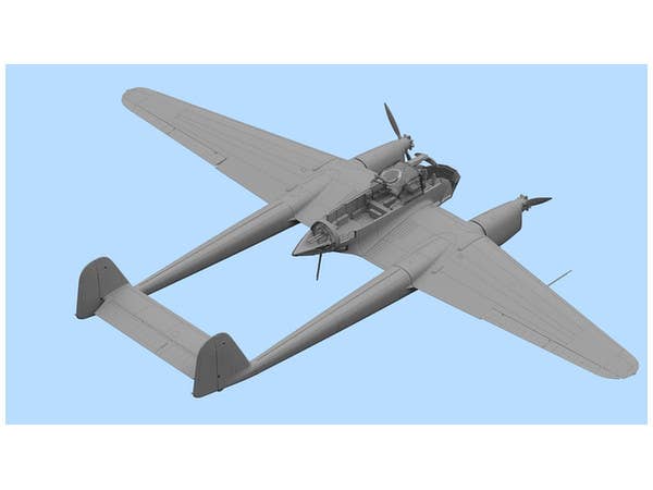 ICM 1/72 FW 189A-2, WWII German Reconnaissance Plane | 4823044404254