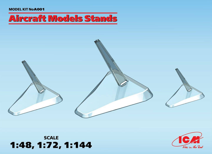 ICM Aircraft Models Stands (1:48, 1:72, 1:144) | 4823044403523