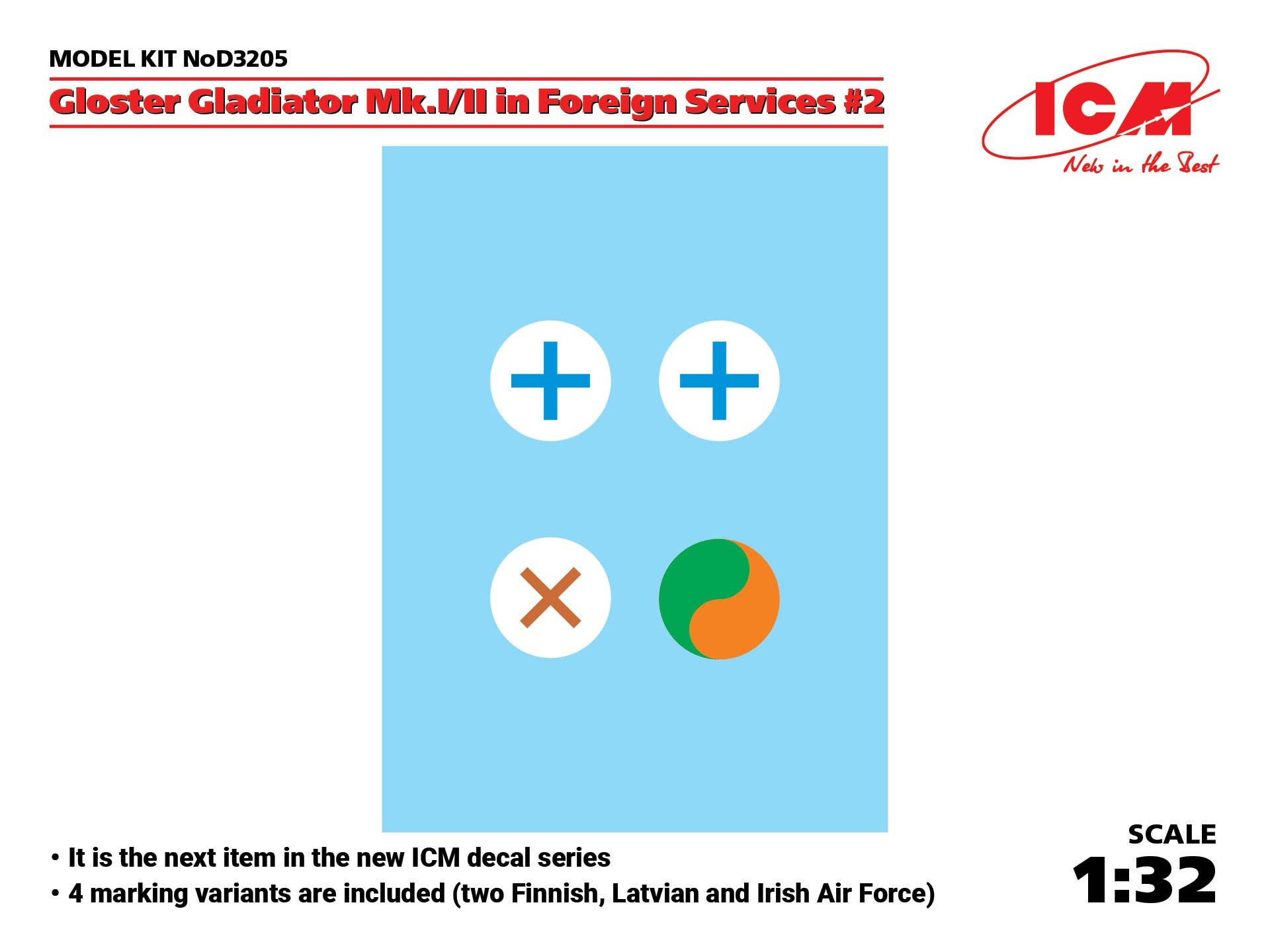 ICM Gloster Gladiator Mk.I/II in Foreign Services #2 | 4823044406685