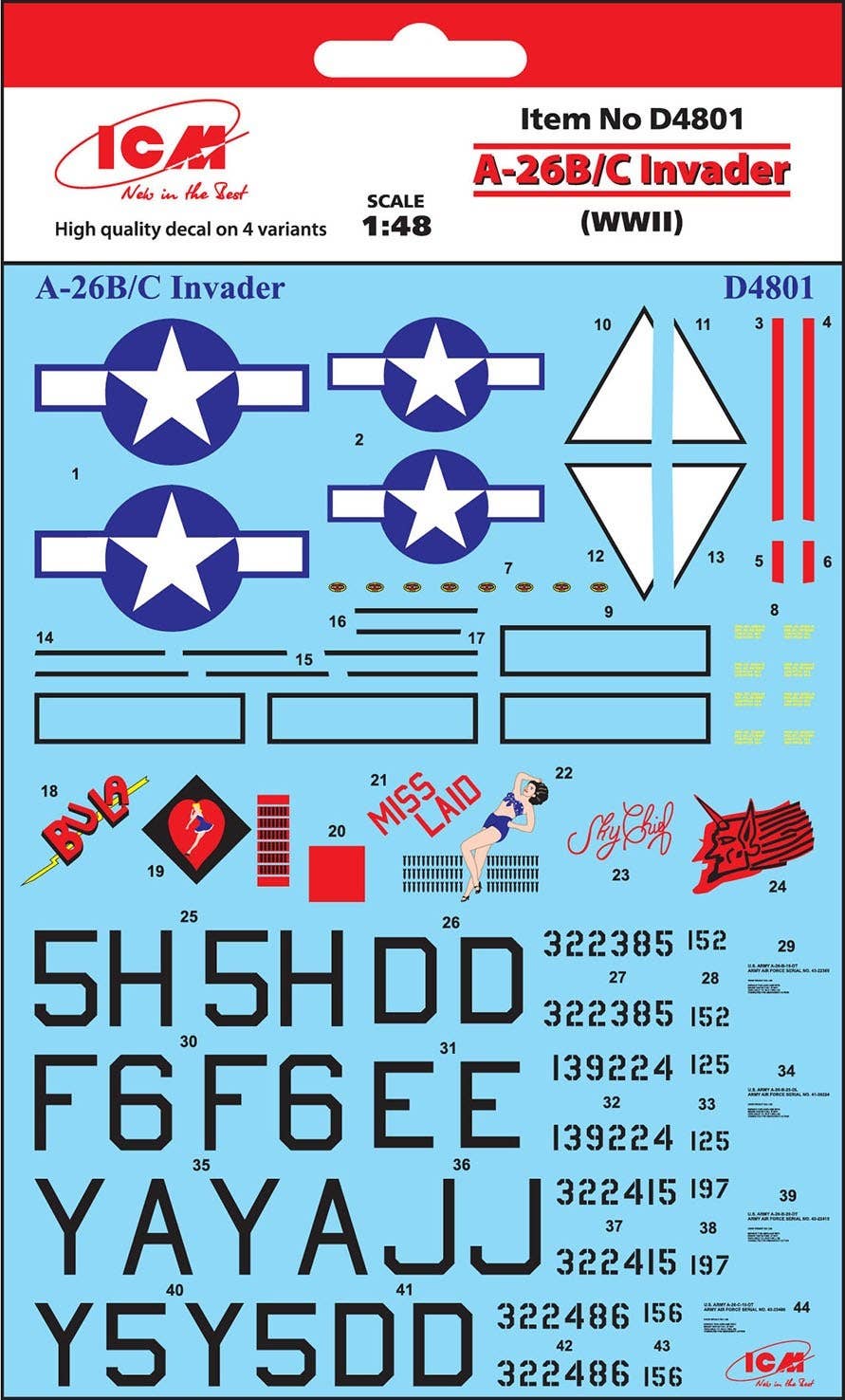 ICM A-26B/C  Invader (WWII) | 4823044405442