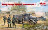 ICM 1/35 Army Group 'Center' (Summer 1941)   (Kfz.1, Typ L3000S, German Infantry (4 figures), German Drivers (4 figures)) | 4823044405404