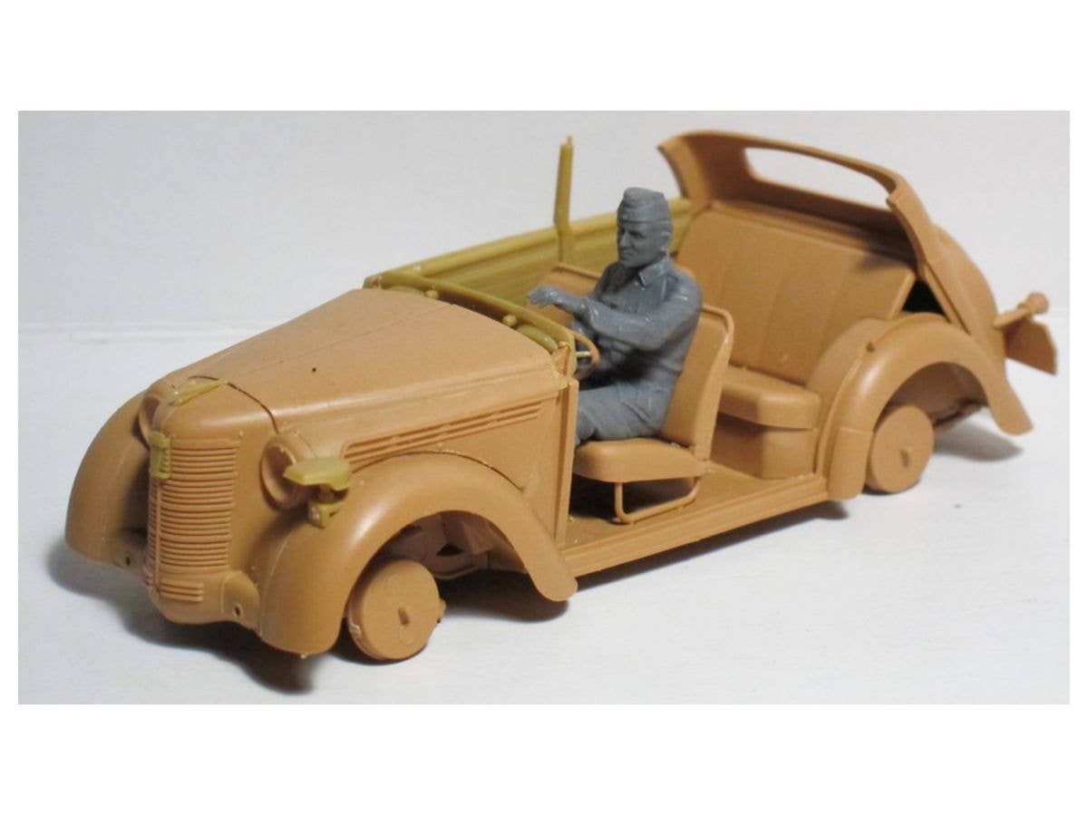 ICM 1/35 Army Group 'Center' (Summer 1941)   (Kfz.1, Typ L3000S, German Infantry (4 figures), German Drivers (4 figures)) | 4823044405404