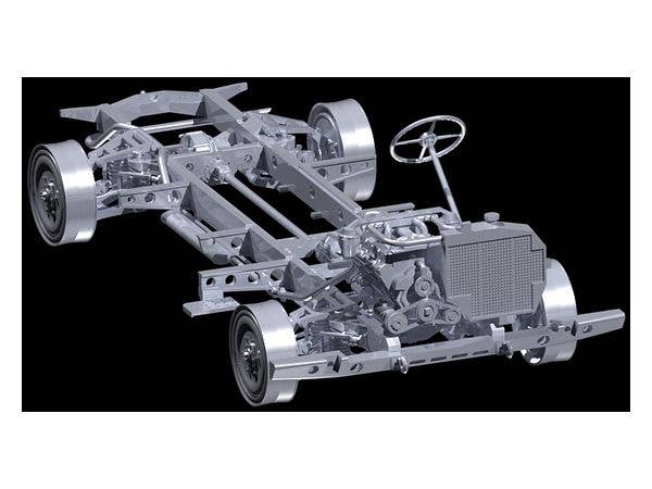ICM Wehrmacht Off-road Cars   (Kfz.1, Horch 108 Typ 40, L1500A) | 4823044405411