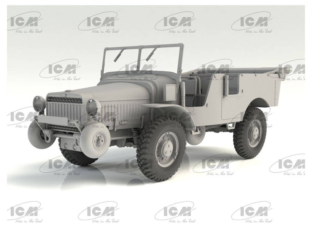 ICM 1/35 Battle Of France, Spring 1940 (Panhard 178 AMD-35, FCM 36, Laffly V15T) | 4823044408450