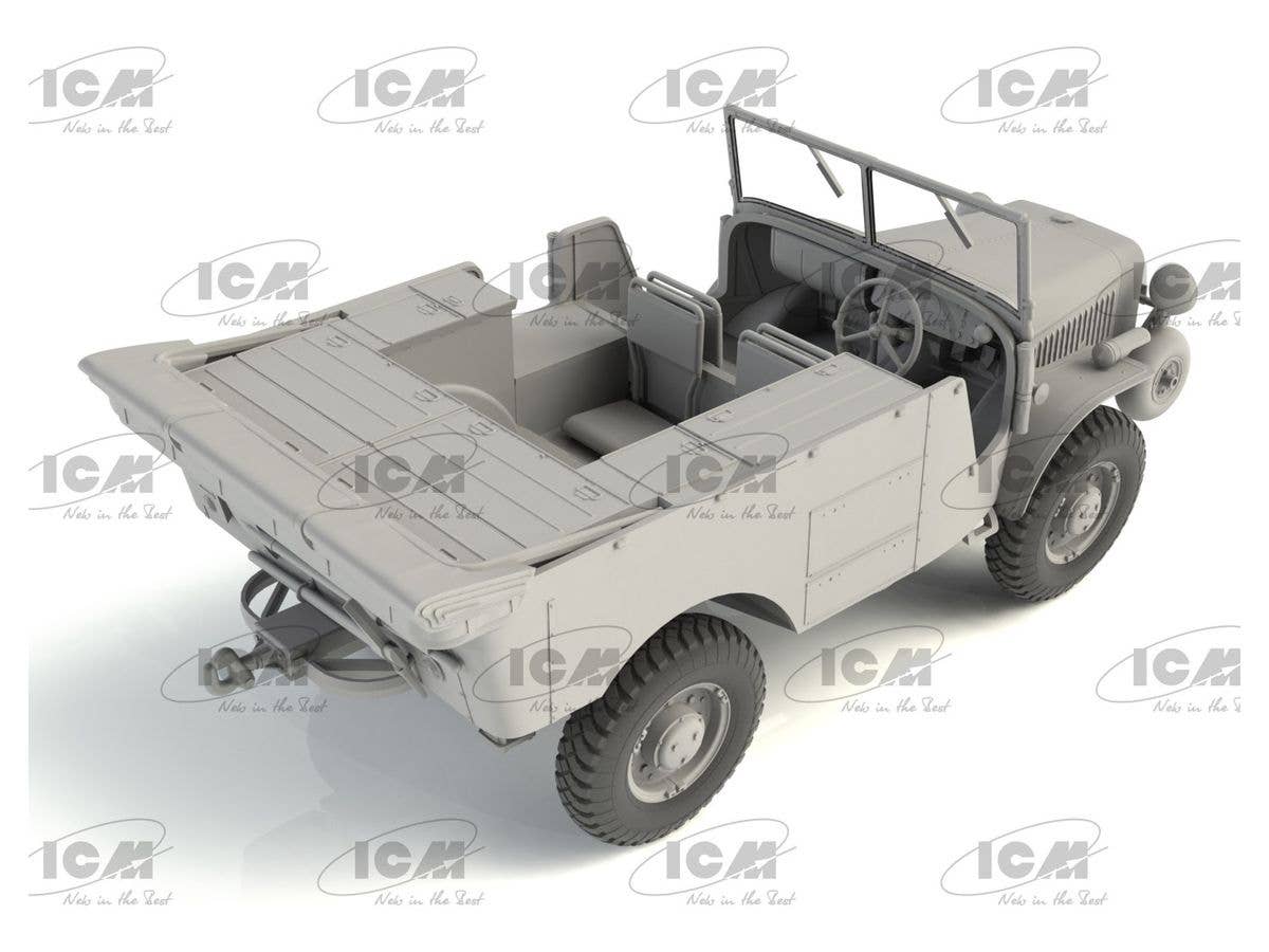 ICM 1/35 Battle Of France, Spring 1940 (Panhard 178 AMD-35, FCM 36, Laffly V15T) | 4823044408450