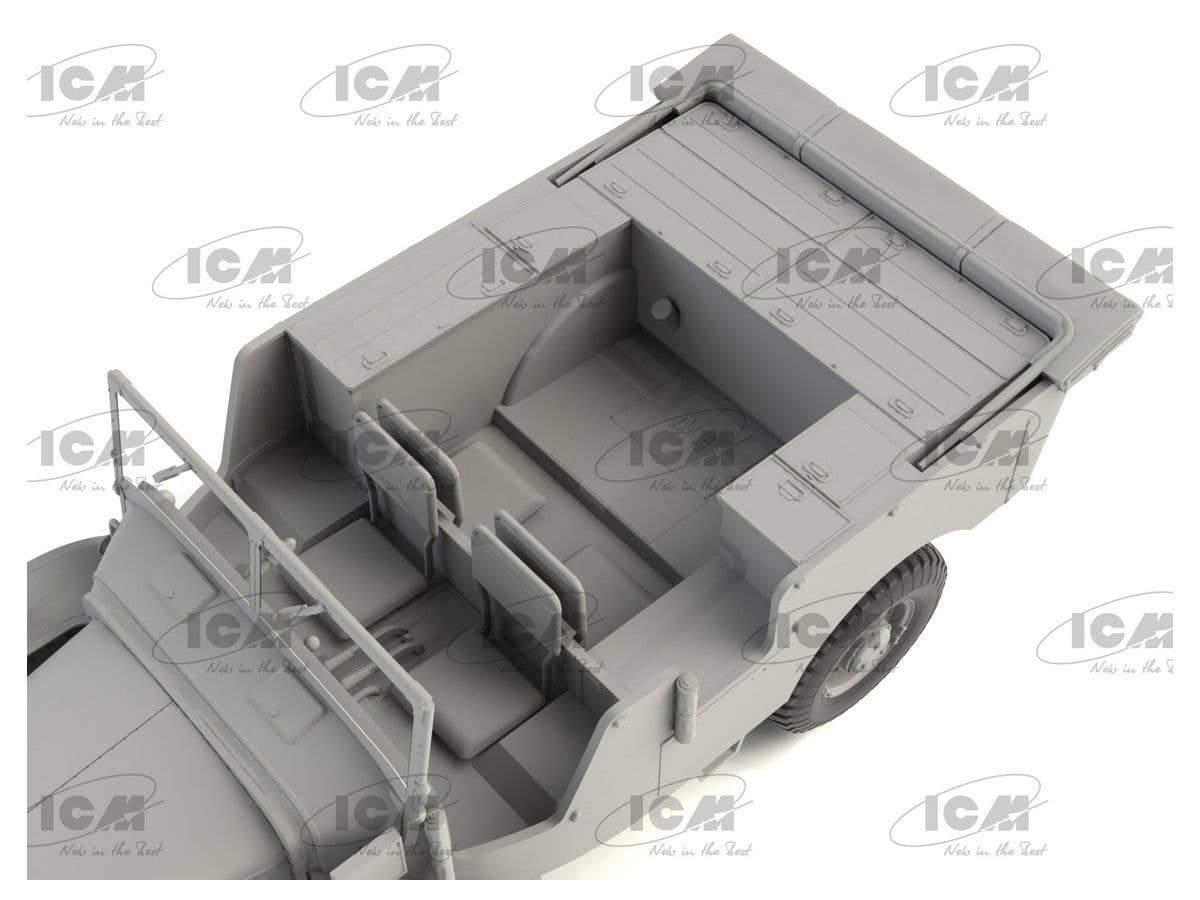 ICM 1/35 Battle Of France, Spring 1940 (Panhard 178 AMD-35, FCM 36, Laffly V15T) | 4823044408450
