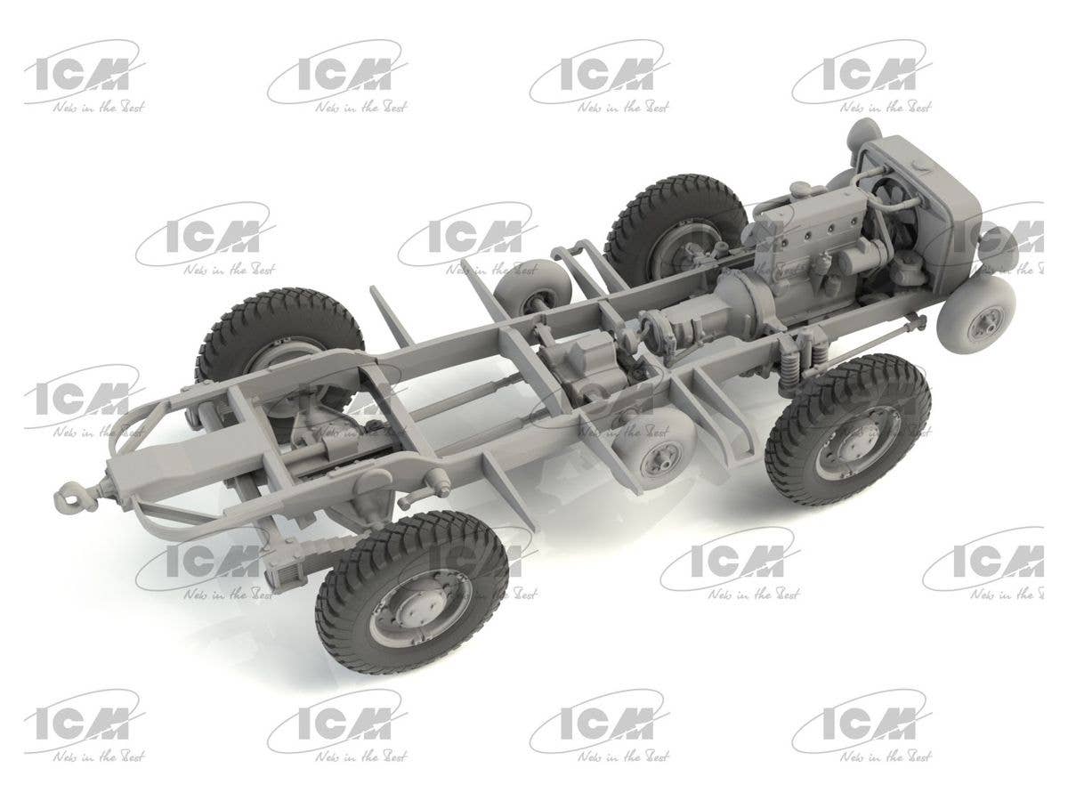 ICM 1/35 Battle Of France, Spring 1940 (Panhard 178 AMD-35, FCM 36, Laffly V15T) | 4823044408450