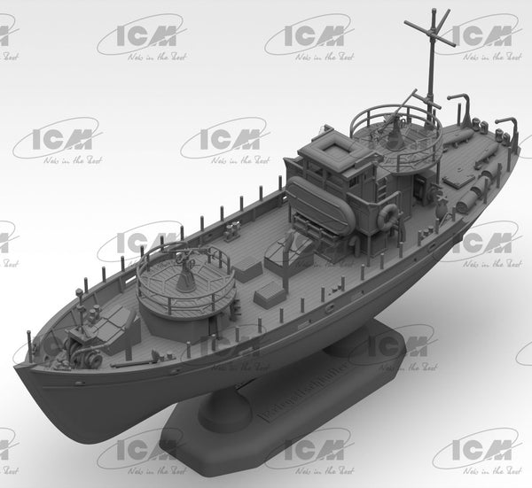 ICM 1/144 KFK Kriegsfischkutter, WWII German multi-purpose boat (100% new molds), Boat