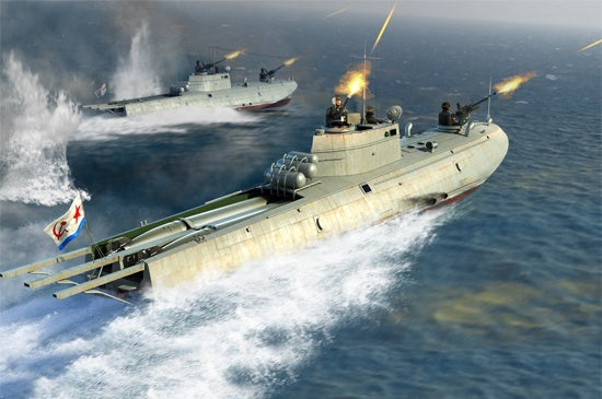 ILOVEKIT 1/35 Soviet Navy G-5 Class Motor Torpedo Boat