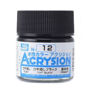 GSI Creos Acrysion N12 - Flat Black (Flat/Primary)