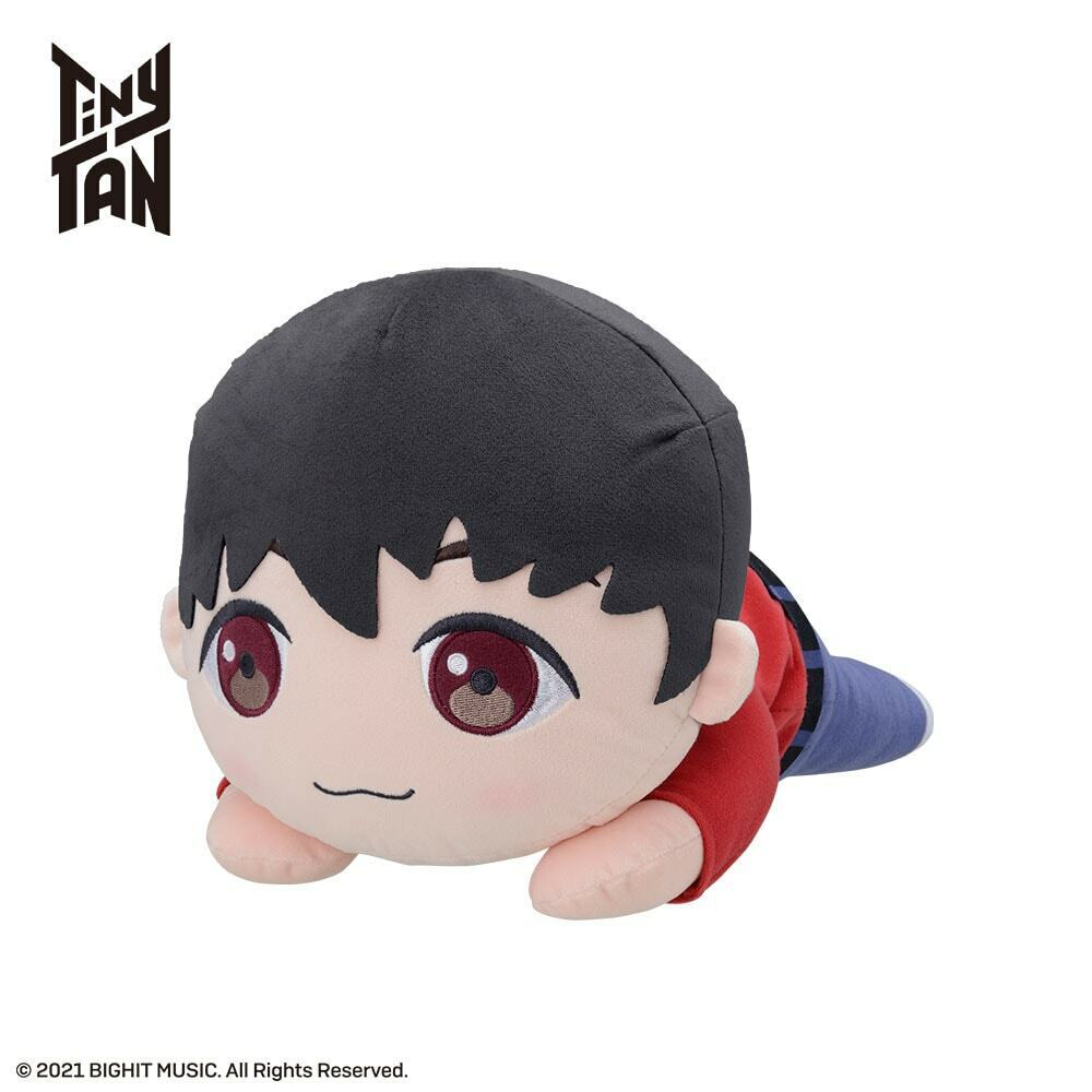SEGA NESOBERI (Lay-Down) TinyTAN M Plush ~Permission to Dance~ SUGA & j-hope [Pack of: 1 SUGA, 1 j-hope]