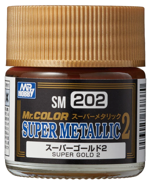 Mr Hobby Mr Color Super Metallic - Super Gold 2 | 4973028718690