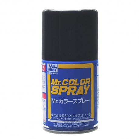 Mr Hobby Mr Color Spray - S2 Black (Gloss/Primary) | 4973028928112