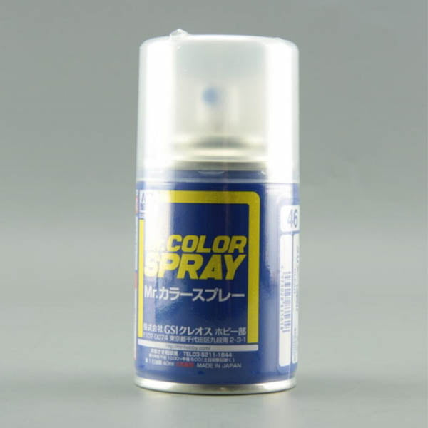 Mr Hobby Mr Color Spray - S46 Clear (Gloss/Primary) | 4973028928396