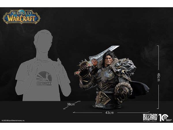 Infinity Studio Infinity Studio X Blizzard Varian Wrynn 1/3 Bust Model | 6972099322674