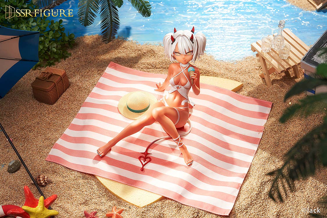 SSR FIGURE Caffeine-chan: Summer Ver. 1/7 Scale Completed Figure | 6977459540057