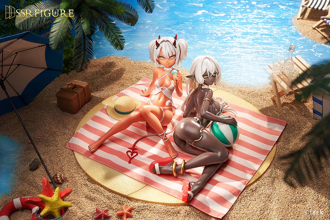 SSR FIGURE Caffeine-chan: Summer Ver. 1/7 Scale Completed Figure | 6977459540057