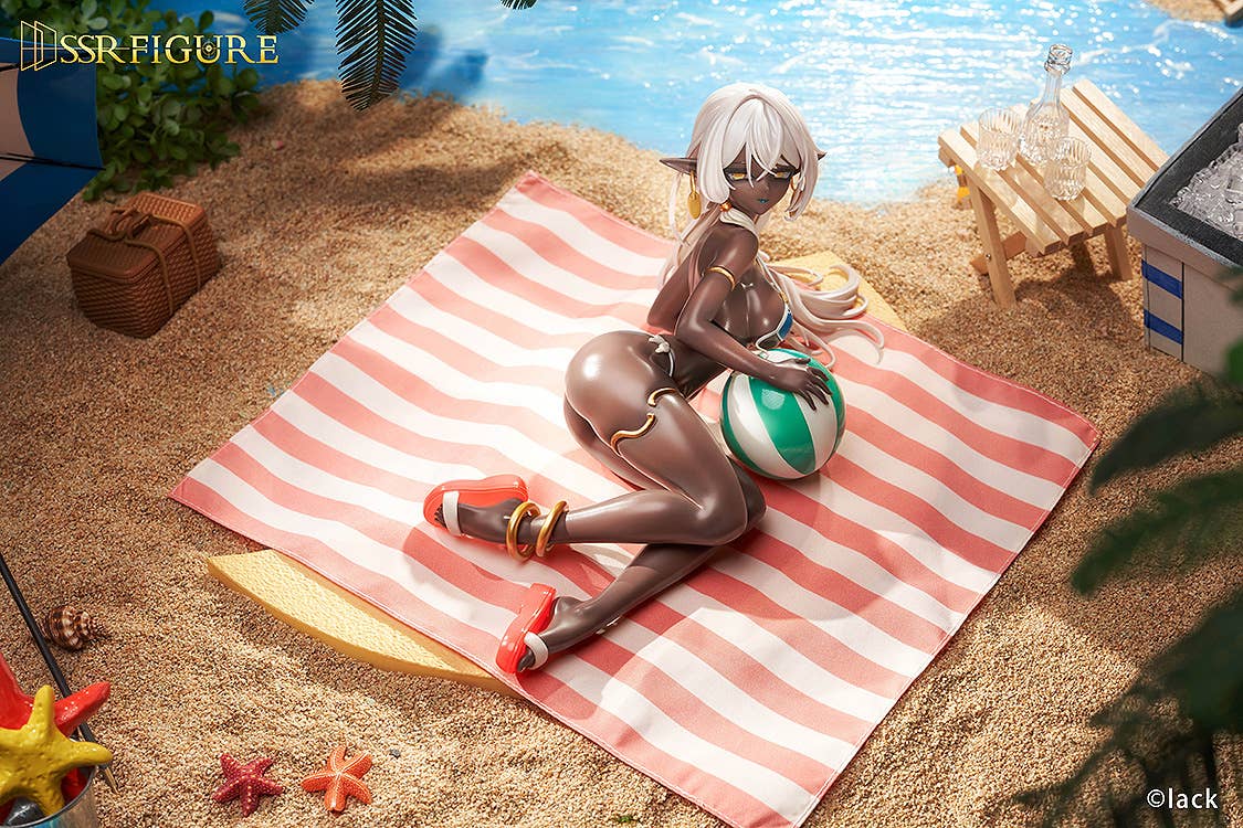 SSR FIGURE Dark Elf Dancer: Summer Ver. 1/7 Scale Completed Figure | 6977459540064
