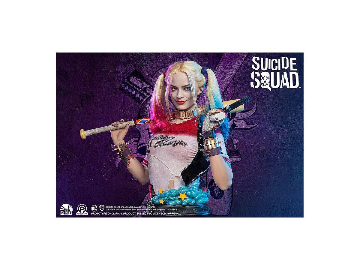 Infinity Studio Infinity Studio X Penguin Toys: DX Series Life Size Bust Suicide Squad Harley Quinn | 4580416923828